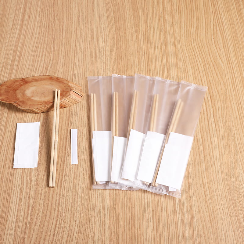 Set de 3 bucăți de pungi de mâncare de unică folosință, cu bețișoare, șervețele de masă, set de film compozit înghețat cu scobitoare